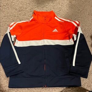 adidas Kids Orange and Navy Sweatshirt